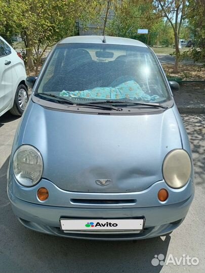 Daewoo Matiz 0.8 МТ, 2010, битый, 120 000 км