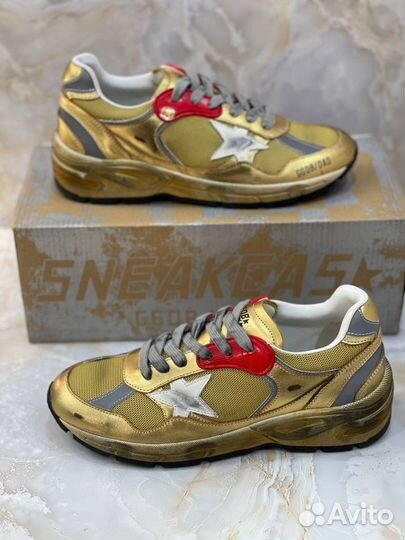 Кроссовки Golden Goose золото