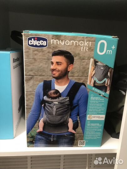 Переноска-кенгуру Chicco myamaki FIT 0+ до 15 кг