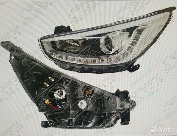 Автосвет Фара hyundai solaris
