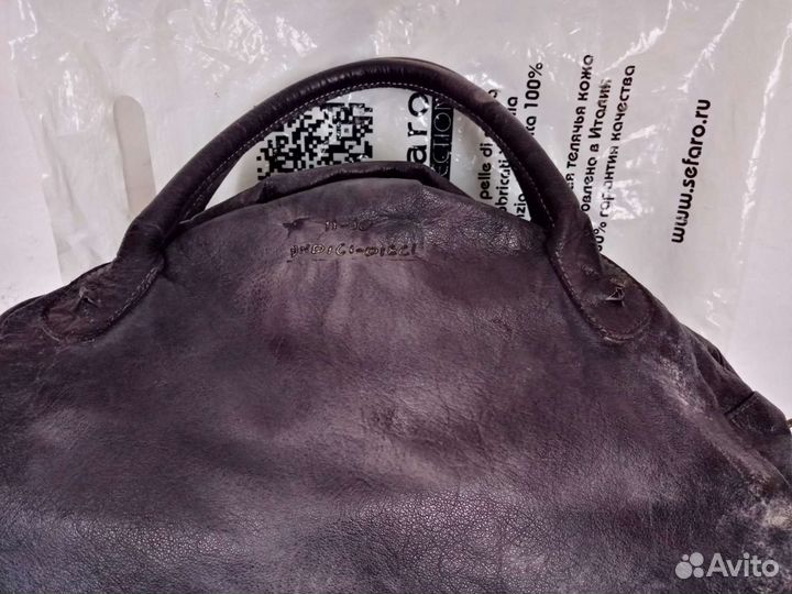 Сумка натуральная кожа италия