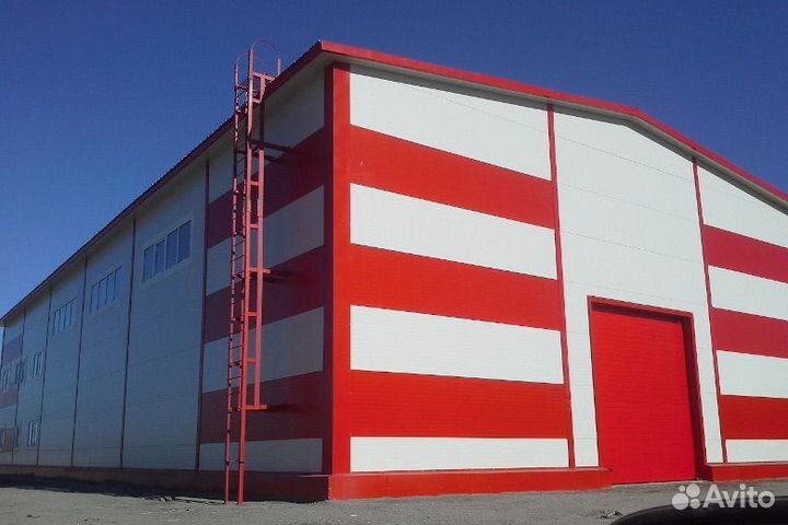 Строительство ангаров складов