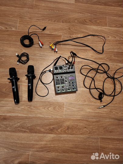 Микрофоны с микшером