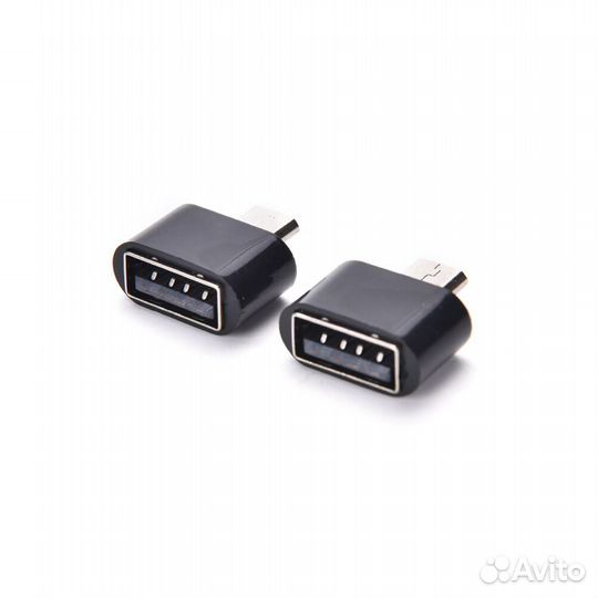 Переходник-адаптер OTG с microUSB на USB 2.0