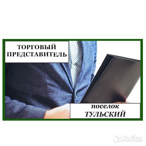 Торговый представитель,можно без опыта