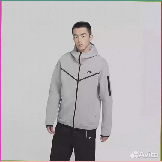 Зип худи Nike Tech Fleece (Арт: 35923)