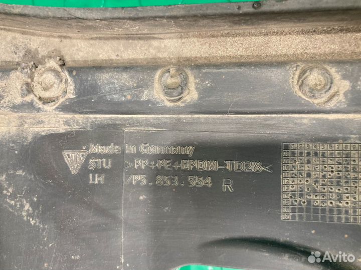 Накладка порога правая Porsche Cayenne 958