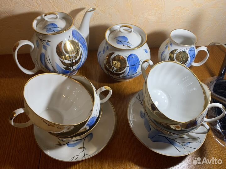 Сервиз чайный Дулево Зимнее солнце