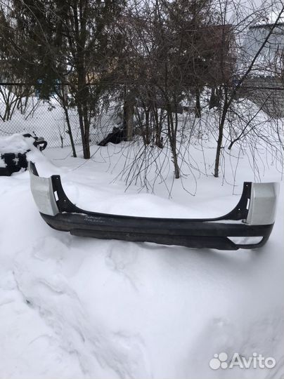 Задний бампер pajero sport