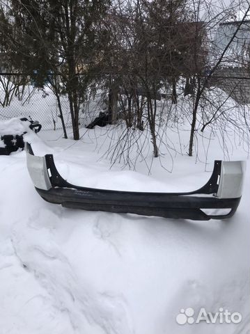 Задний бампер pajero sport