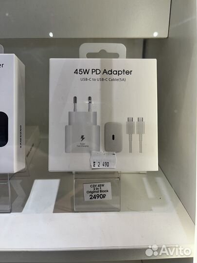 Оригинальная зарядка для samsung