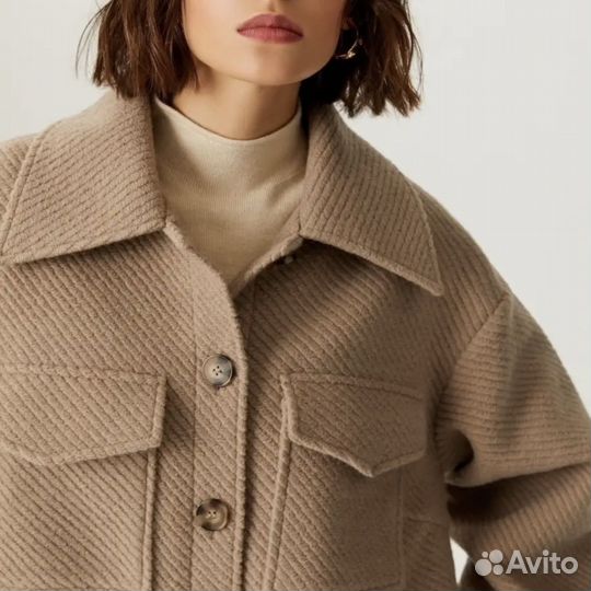 Пальто рубашка шерсть