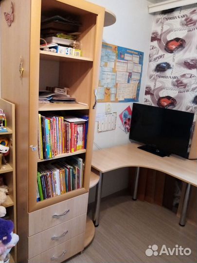 Письменный стол со шкафом, или компьютерный