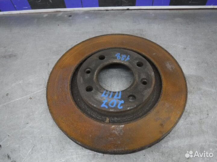 Тормозной диск передний правый Peugeot 207 ET3J4