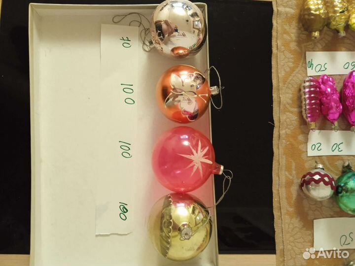 Елочные игрушки СССР