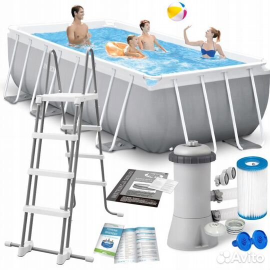 Каркасный бассейн Intex 26790 400x200x122