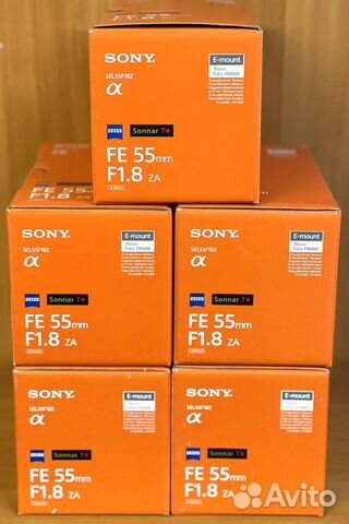 Sony Sonnar T* FE 55mm f/1.8 ZA Новый