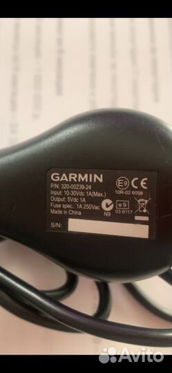 Зарядные устройства, garmin, блок питание
