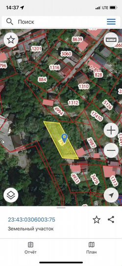 Участок 5,3 сот. (СНТ, ДНП)