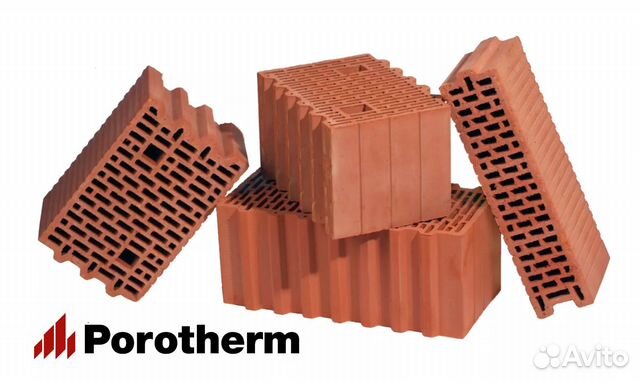 Керамические блоки Porotherm