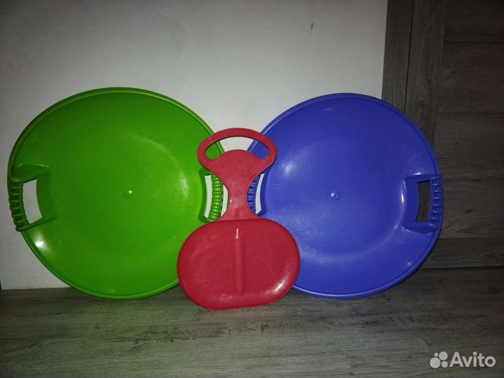 Санки-ледянки пластмассовые