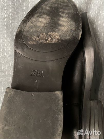 Ботинки челси Zara натуральная кожа, ботильоны