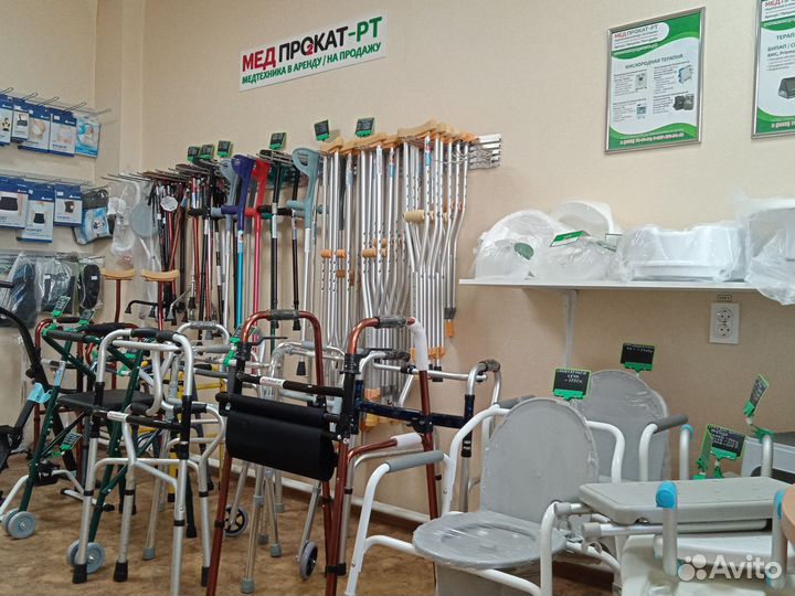 Костыли, ходунки, инвалидные коляски