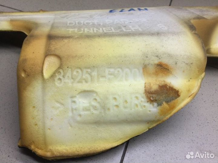 Шумоизоляция левая Hyundai Elantra AD G4FG 2019