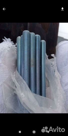 Шпилька резьбовая М10*2000 100шт