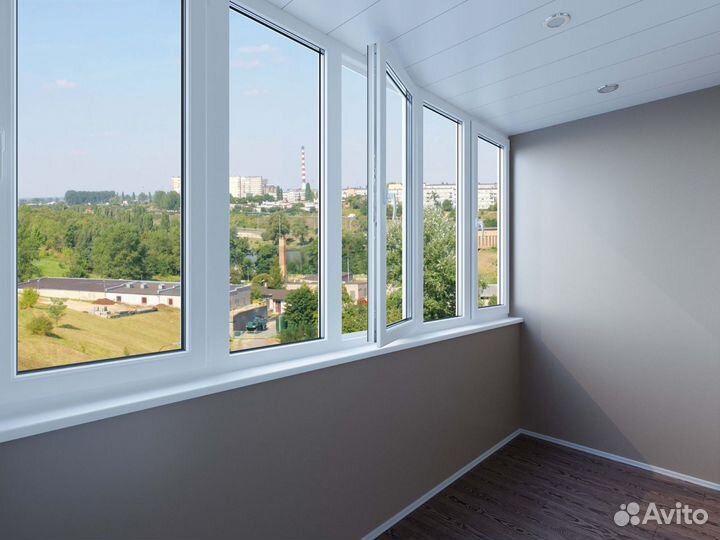 Остекление балконов и лоджий