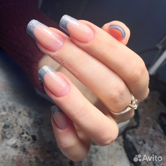 Маникюр, гель лак, наращивание акрил, гель