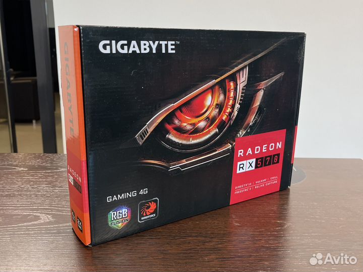 Gigabyte RX 570 4 Gb 256 Bit