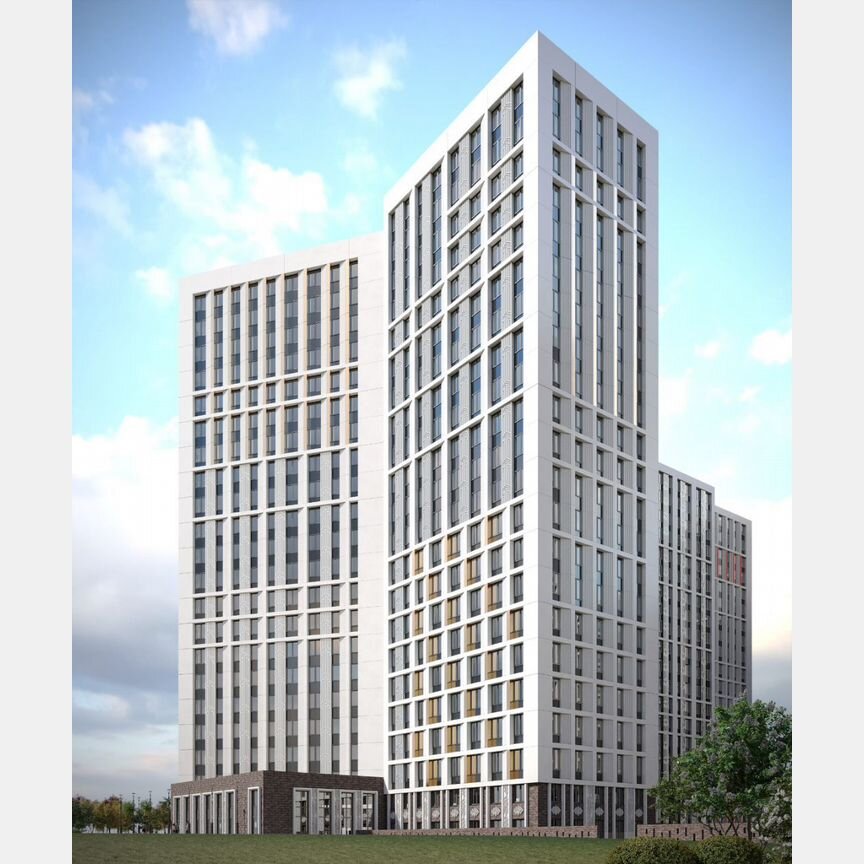 1-к. квартира, 32,8 м², 19/22 эт.