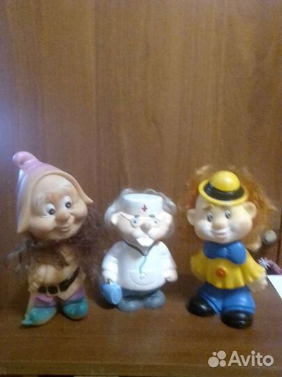 Резиновые игрушки СССР