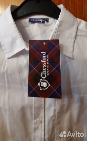 Белые школьные рубашки для мальчика