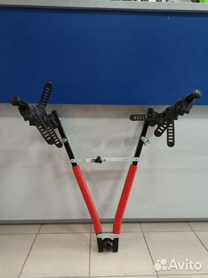 Велокрепление на фаркоп на 3 велосипеда