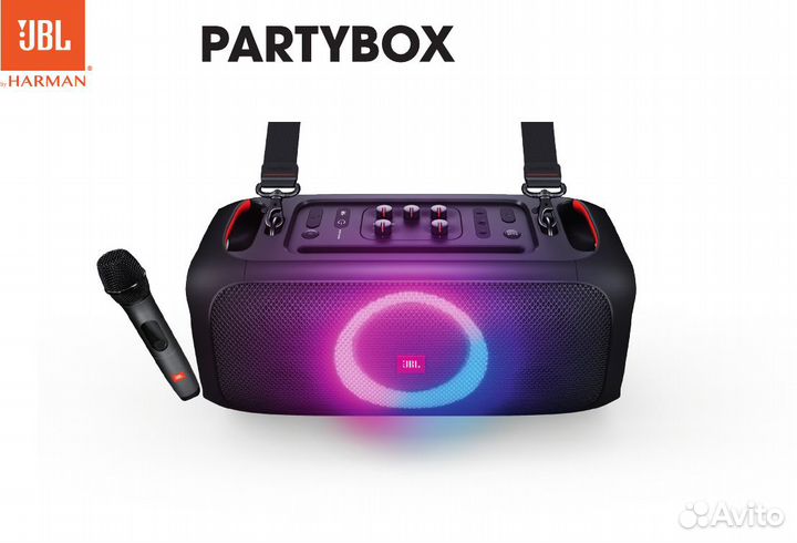 Музыкальный центр Mini JBL PartyBox On-The-Go (new