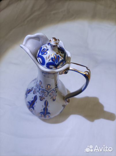 Кувшин Кобальт, позолота СССР