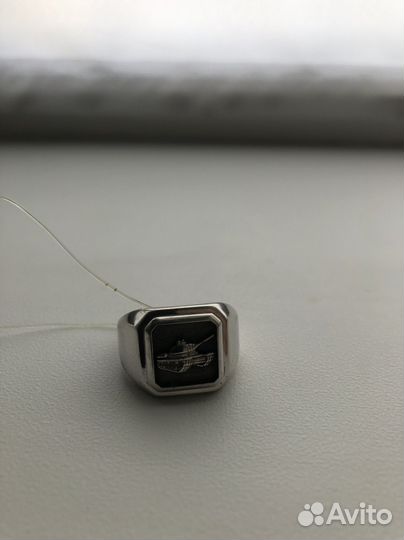 Мужская печатка серебро