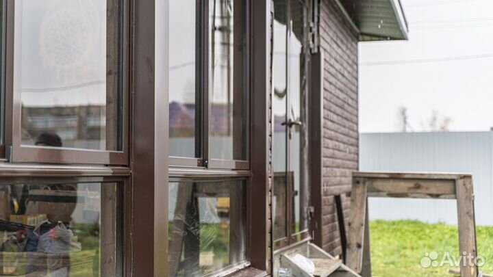 Раздвижные окна для беседки, террасы