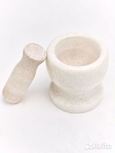 Ступка с пестиком Мрамор