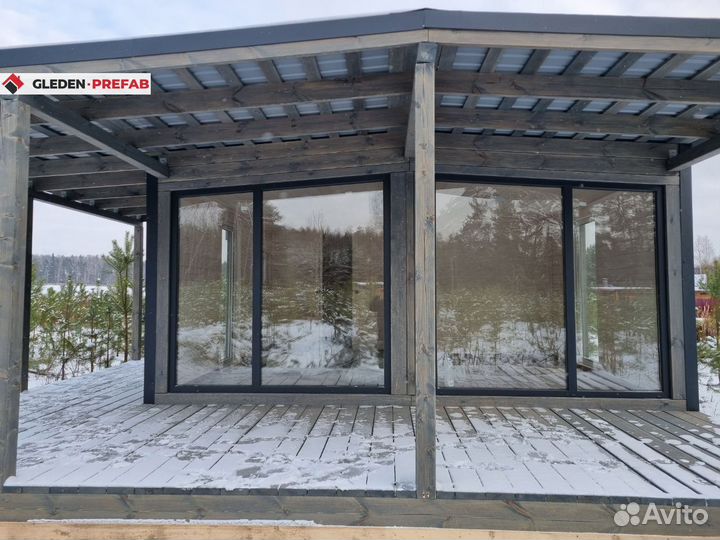 Готовый модульный дом 51 м2 / Дом под ключ