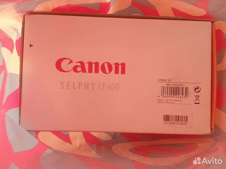 Цветной струйный принтер canon