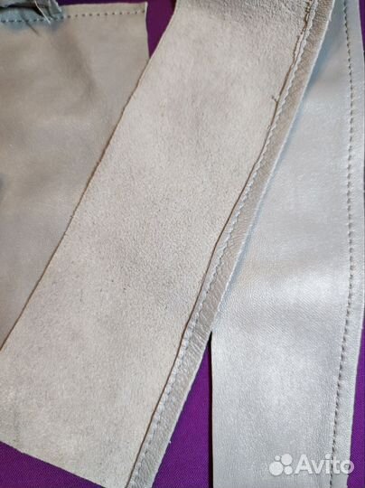 Обрезки натуральной кожи для рукоделия