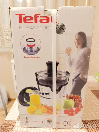 Соковыжималка tefal elea duo