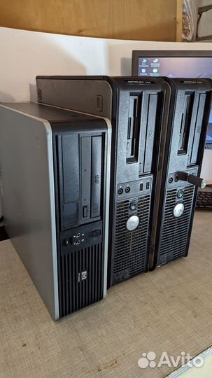 Компактный HP/Dell Intel/4Gb/SSD