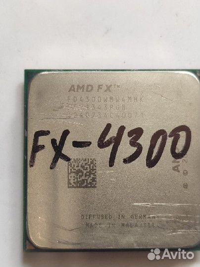 Процессор AMD FX-4300 Socket AM3 plus
