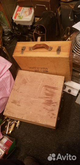 Ящик времен СССР. дерево или железо