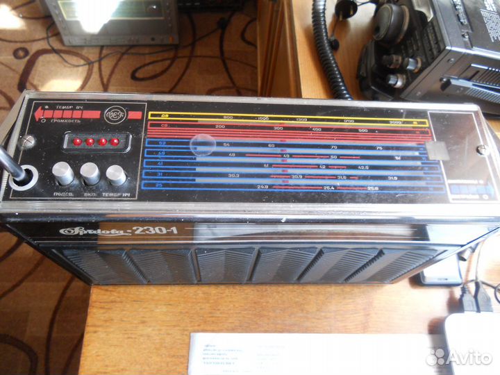 Приемник вэф 202. вэф 206. спидола-230-1