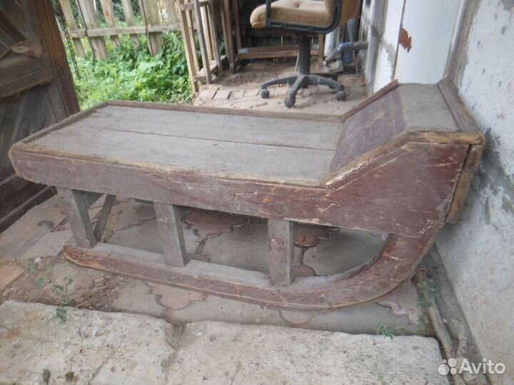 Старинные санки